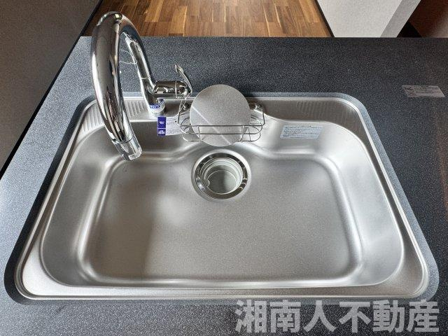 鎌倉市岩瀬１４５３新築戸建てのキッチン|キッチンでお料理をお楽しみください