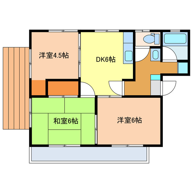 サンライズ一の井出の間取り