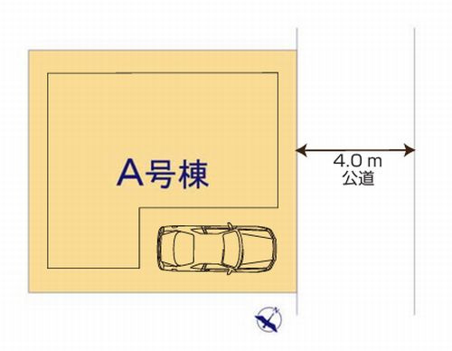 【区画図】 | 【仲介手数料０円】座間市ひばりが丘3丁目　新築一戸建て | 座間市ひばりが丘3丁目　新築一戸建て