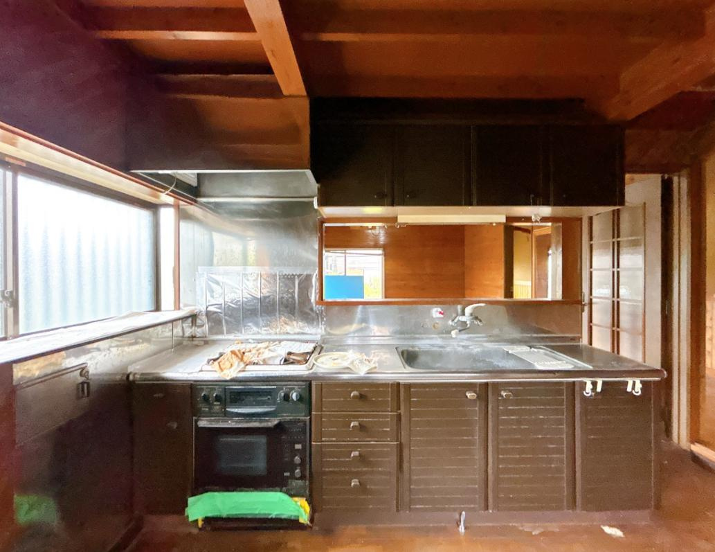 ひたちなか市平磯遠原町　中古戸建のキッチン