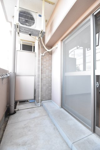 イセハイツのバルコニー