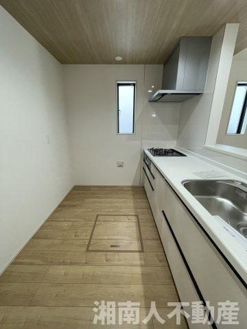 小田原市堀之内2期  新築戸建全7棟のキッチン|使いやすいキッチンです