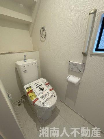 小田原市堀之内2期  新築戸建全7棟のトイレ|シンプルで使いやすいトイレです
