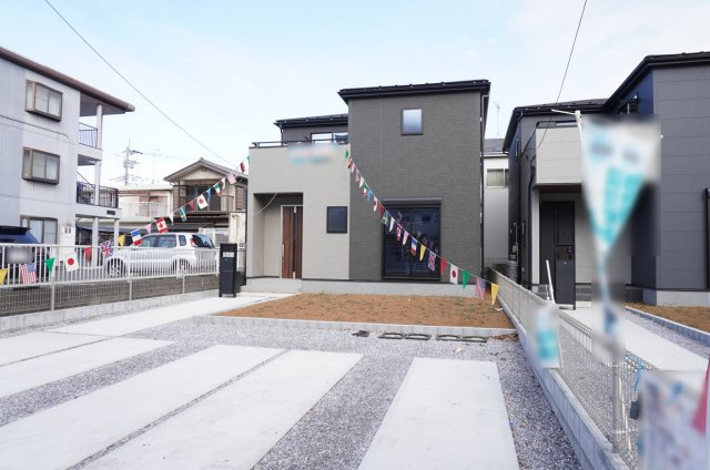 越谷市南町1丁目 新築分譲住宅 全2棟 1号棟の外観