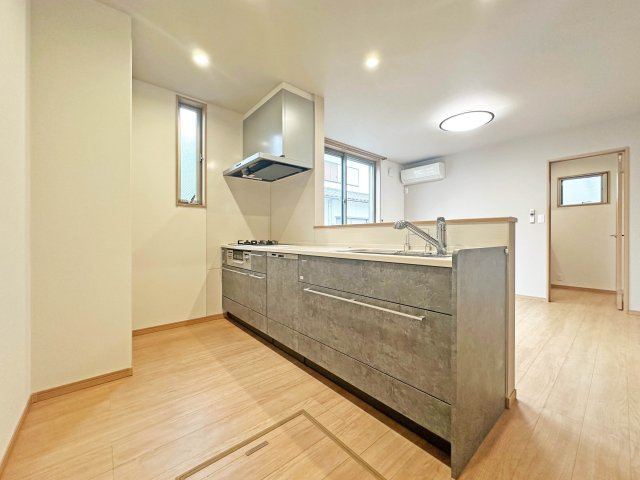 氷室町借家のキッチン|キッチンです