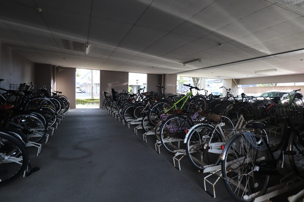 ナポレ久留米けやき通りの駐輪場