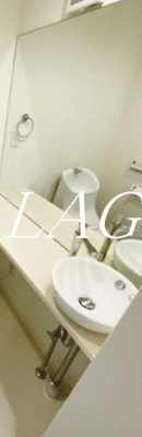 【洗面所】 | アザーレ・パッシオ栗谷Ｃ | 独立洗面台です。