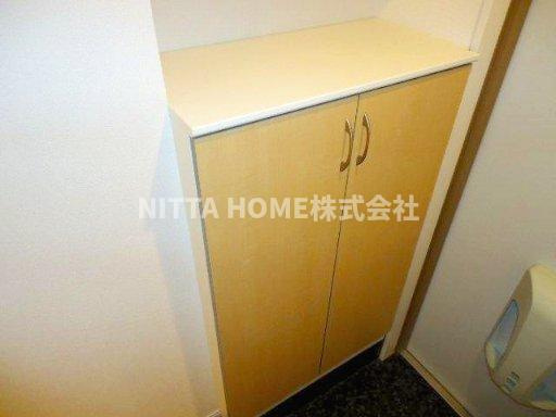 ソレアード田園の玄関|シューズボックスがついています＊