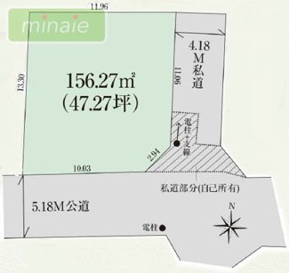 【土地図】 | 当社で現地販売会開催中　 大手建売メーカー建築条件付き　西志津　