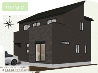 【外観パース】 | 当社で現地販売会開催中　 大手建売メーカー建築条件付き　西志津　