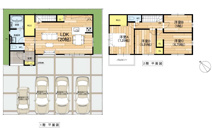 野洲市大畑2期　１号地　新築戸建の画像