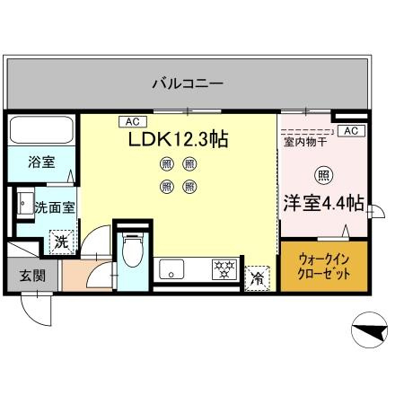 TORISIA飛田 の間取り