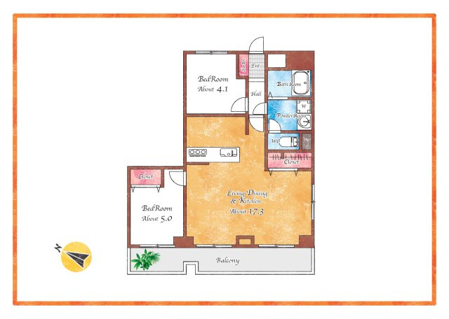 ダイアパレス金町第一の間取り