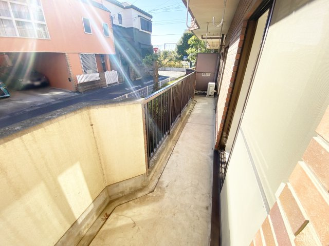 土呂ラポールレジデンスのバルコニー|南向きバルコニー！