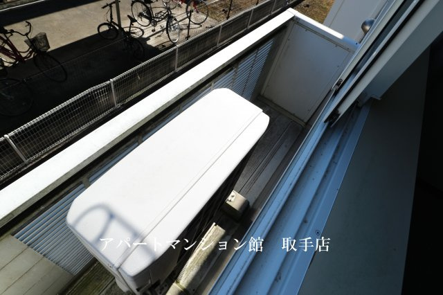 レオパレスコトブキのバルコニー