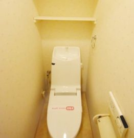 【トイレ】 | ファインステージギンザイースト | コンパクトで使いやすいトイレです