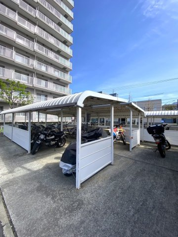イトーピア星置中央壱番館の駐輪場