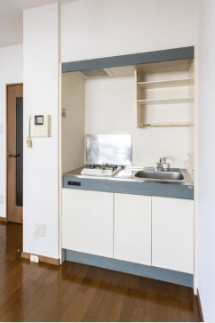 新宿区北新宿１丁目の賃貸マンションのキッチン