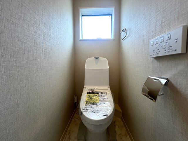 海老名駅まで自電車で１１分！な新築戸建のトイレ|トイレもきれいです