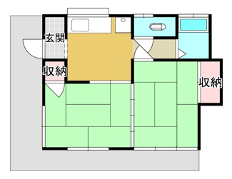 【間取り】 | サンコーポ