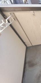 宮崎ビルのバルコニー