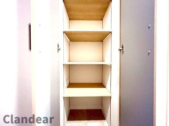 松戸栄町ハイムの収納|ドキドキの新生活も、安心してスタート。ぴったりの住まいを見つけませんか？クランディアが一緒に住まい選びをサポートします‼　まずは、お気軽にお問合せください　＃クランディア