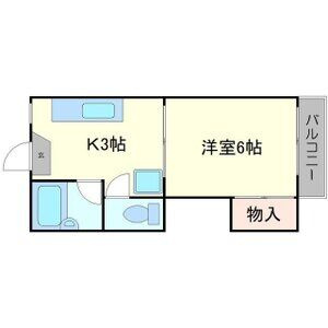 ナオミハイツ1の間取り