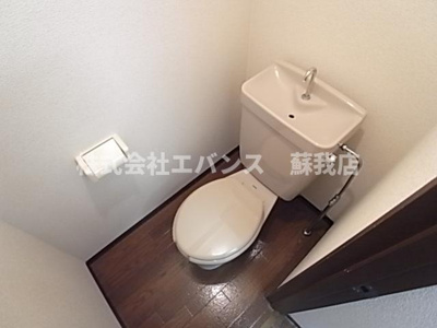 【トイレ】 | CASA WADA（カーサワダ） | 清潔感のあるトイレです