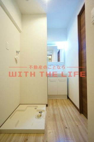 at east（エーティーイースト）【キャッシュバック対象】の洗面所|スペースが確保できる洗面所です