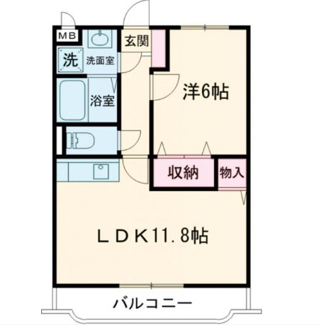 beauterraceステラ【キャッシュバック対象物件】の間取り