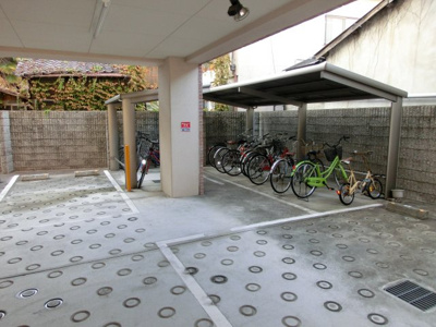 【その他共用部分】 | 朝陽館 | 駐輪場