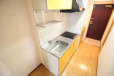 【キッチン】 | 朝陽館 | ＩＨ２口コンロ