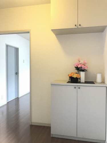 フレグランス晴海園の玄関