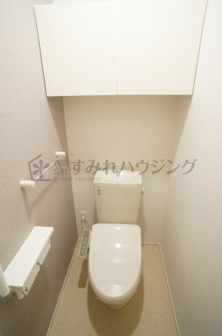 アレグレパス安倉のトイレ|参考、同建物・反転間取りの号室