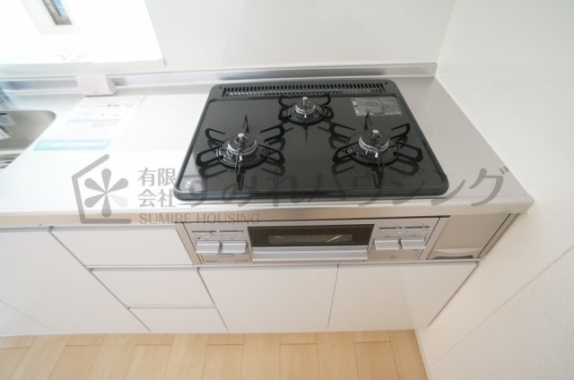 アレグレパス安倉のキッチン|参考、同建物・反転間取りの号室