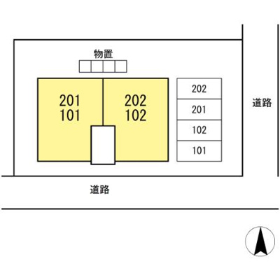【区画図】 | セジュール緑