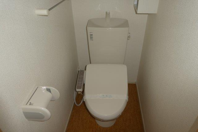 ベル　フローラＡのトイレ|ウォシュレット