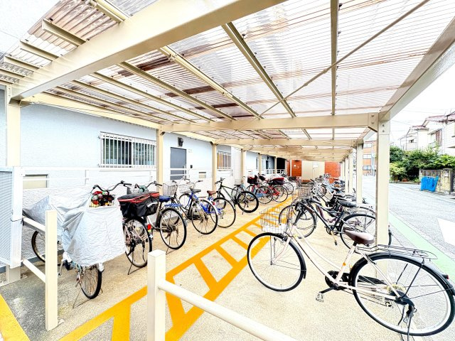 新小岩サマリヤマンションの駐輪場