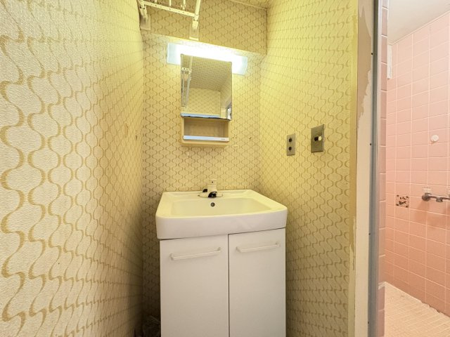 新小岩サマリヤマンションの独立洗面台