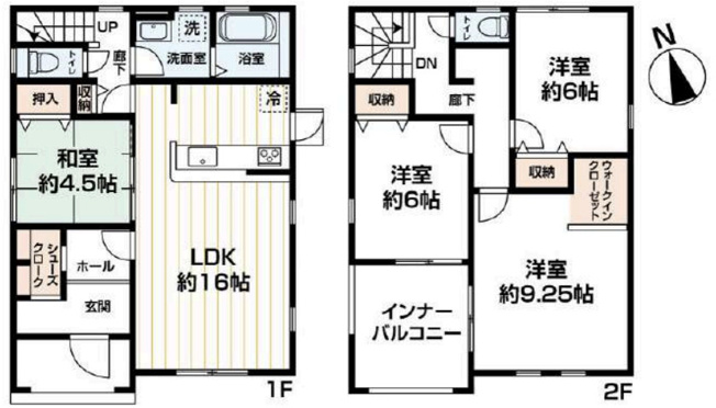 【間取り】 | 加須市久下6丁目　中古戸建