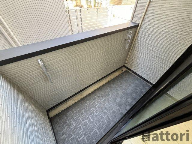 ハーモニーテラス庄内幸町のバルコニー