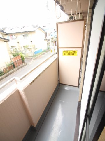 カーサ・ヴェルディのバルコニー