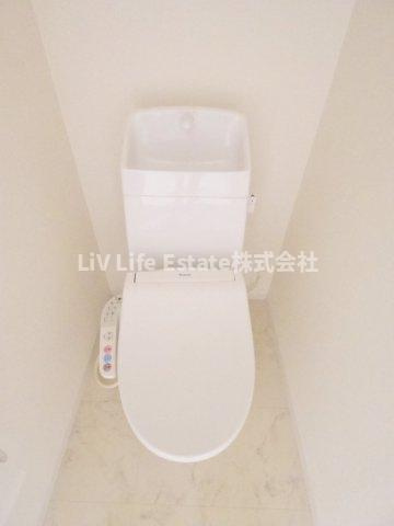 小平市鈴木町１丁目の賃貸マンションのトイレ