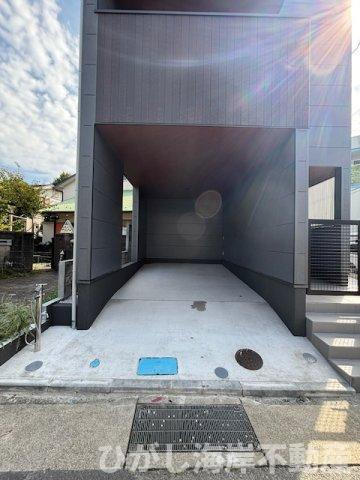 鎌倉市材木座３丁目　新築戸建の駐車場|駐車スペース