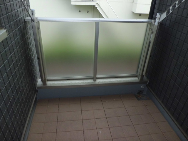 コージィコートのバルコニー