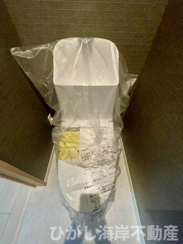 藤沢市羽鳥4丁目 　新築戸建　全２棟のトイレ|洗浄機能付きお手洗い