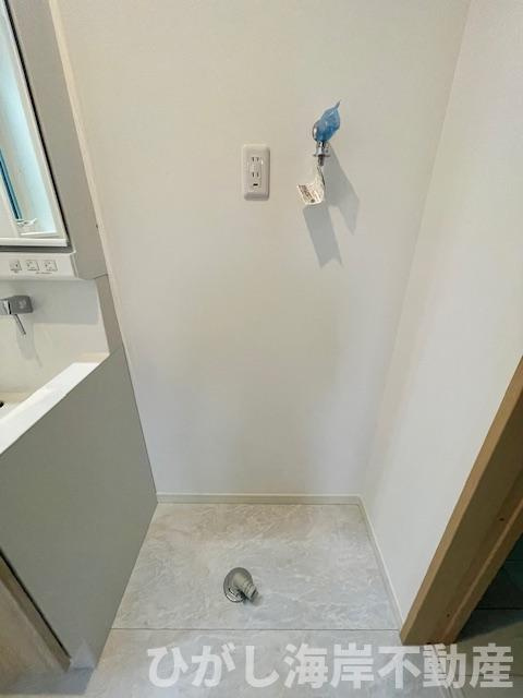 藤沢市羽鳥4丁目 　新築戸建　全２棟のランドリースペース|洗濯機置場