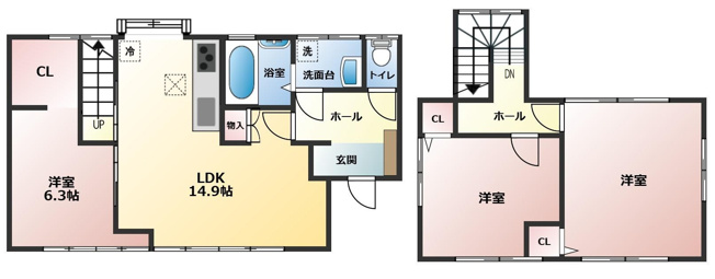 【間取り】 | 東区長嶺南5丁目