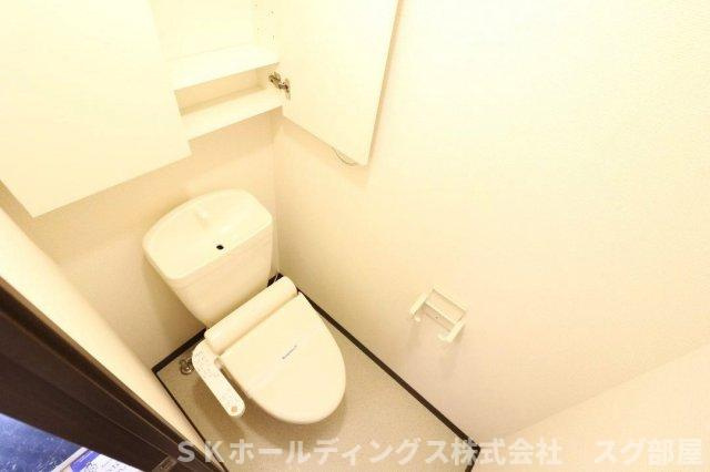 レオネクストＫＡＺＥのトイレ|快適な温水洗浄便座付きトイレになります。
