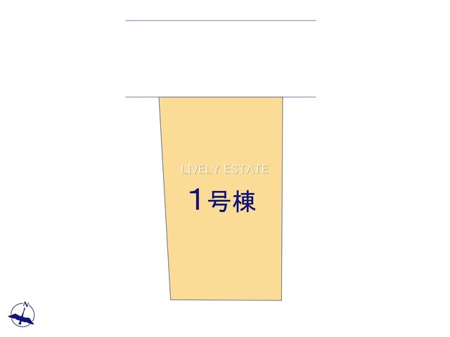 越谷市千間台西6丁目 新築分譲住宅の区画図
